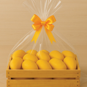 Premium Handcrafted Wooden Basket for Mangoes
